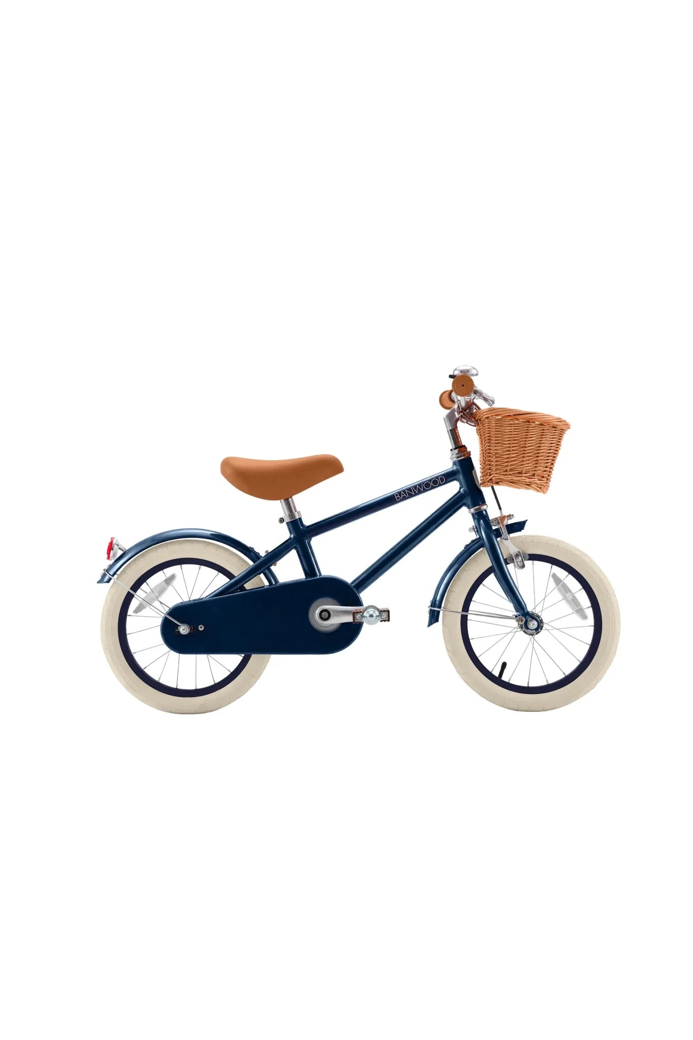 Banwood classic bike 14" vintage - navyblue van Banwood | Kids Conceptstore Le Fanfare