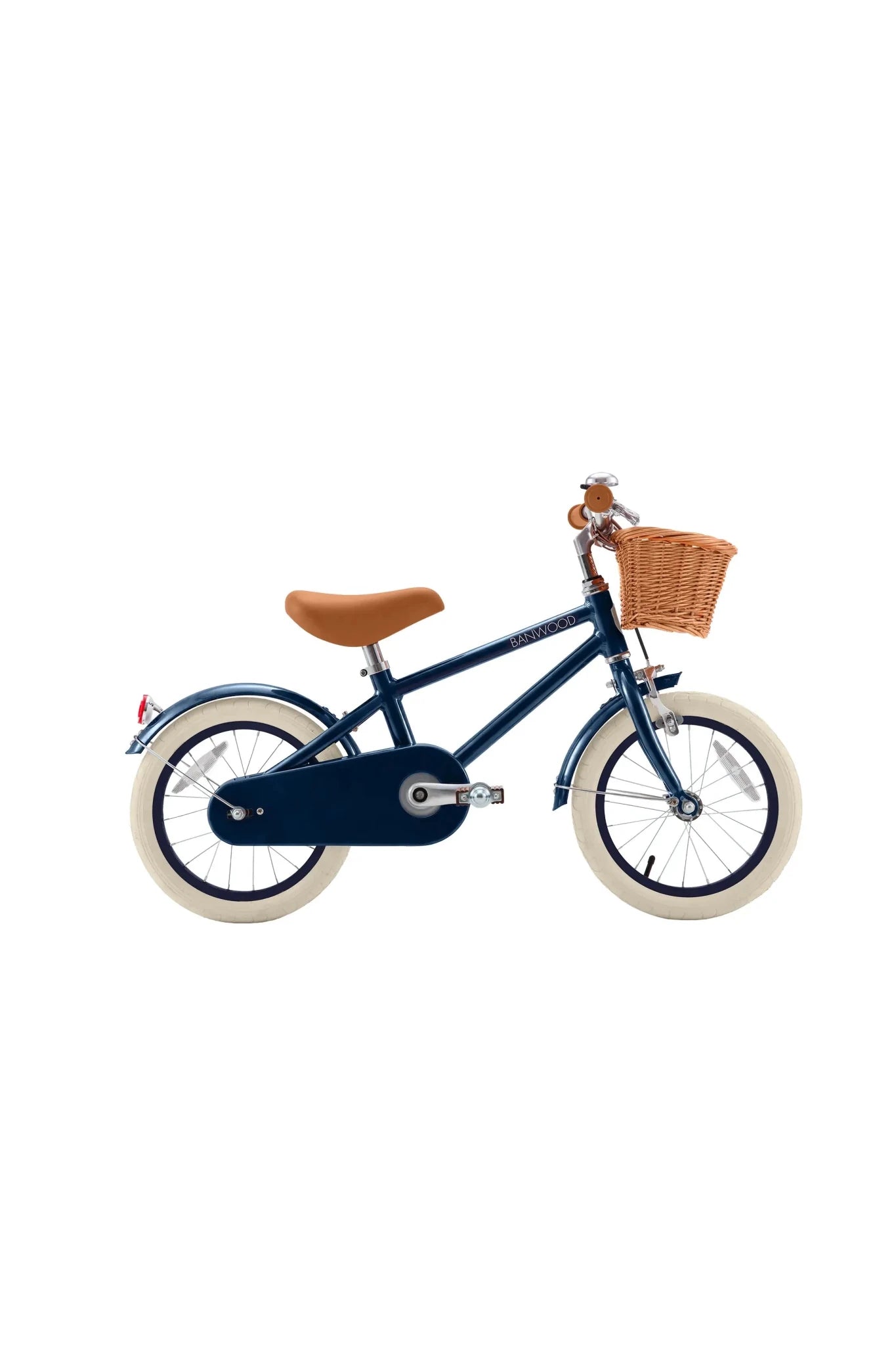 Banwood classic bike 14" vintage - navyblue van Banwood | Kids Conceptstore Le Fanfare