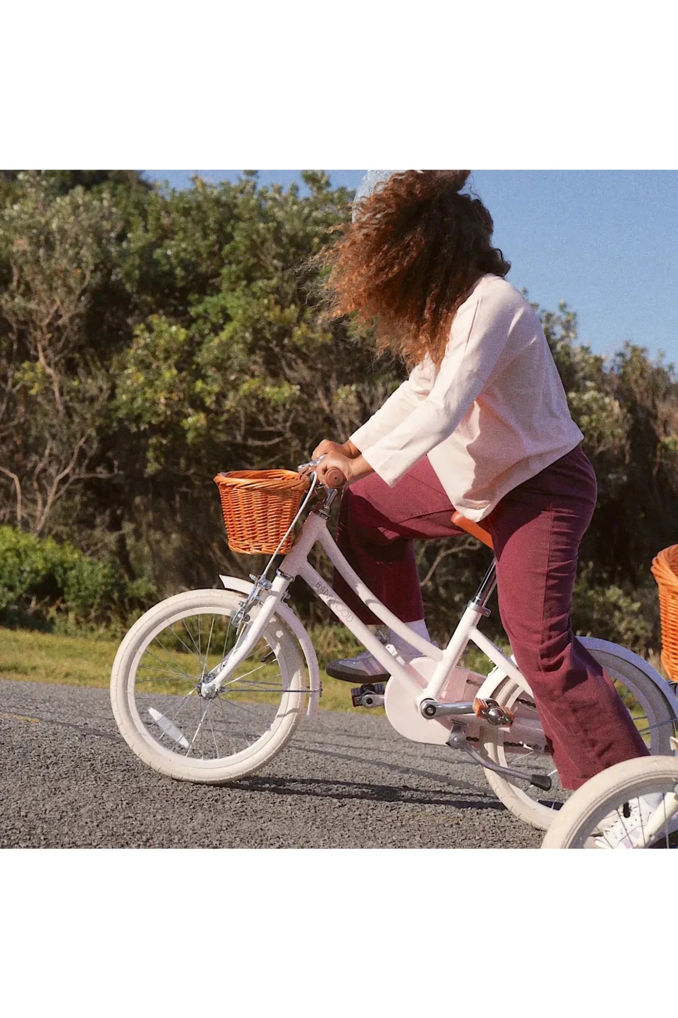 Banwood classic bike 14" vintage - pink van Banwood | Kids Conceptstore Le Fanfare