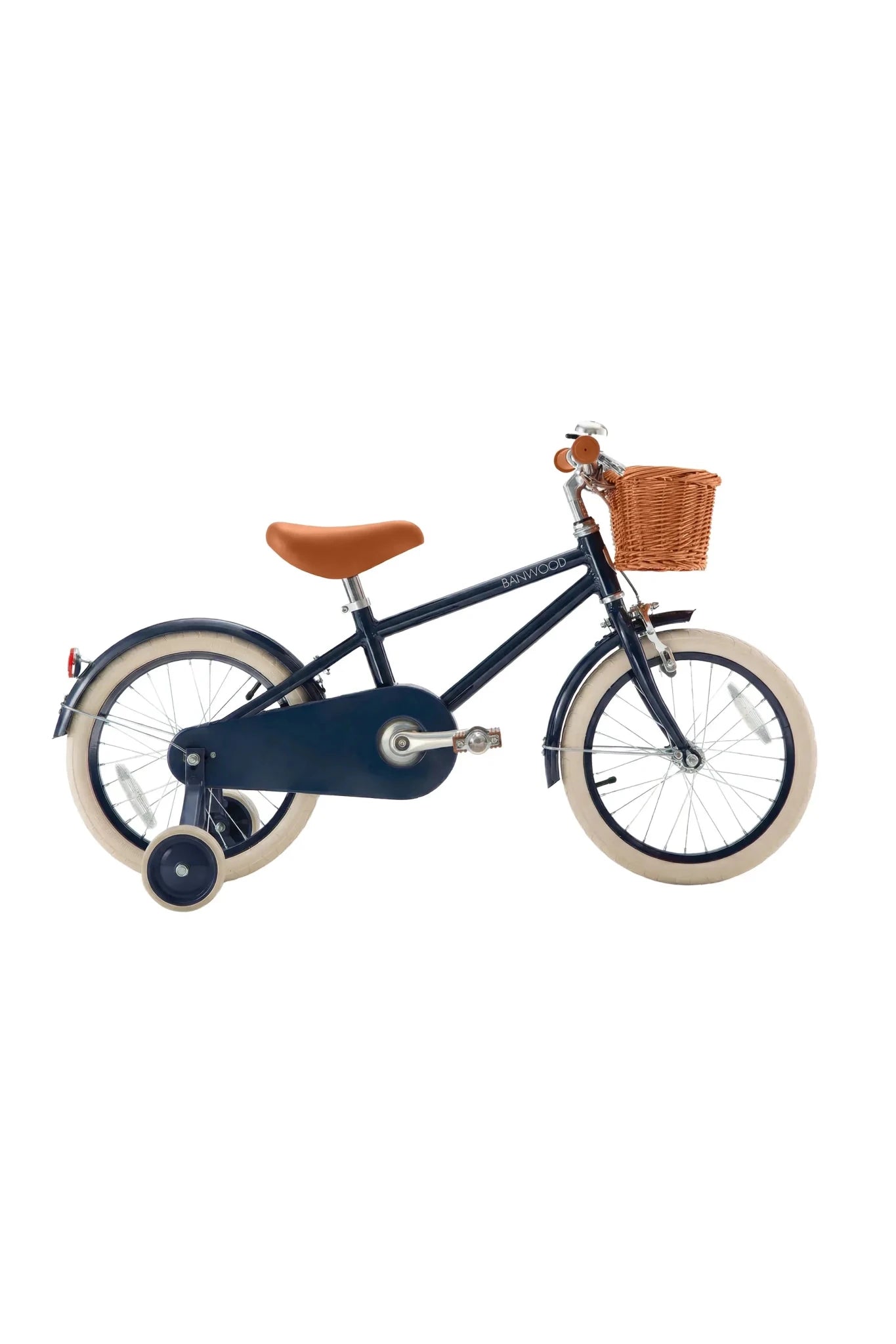 Banwood classic bike 16" vintage - navy blue van Banwood | Kids Conceptstore Le Fanfare