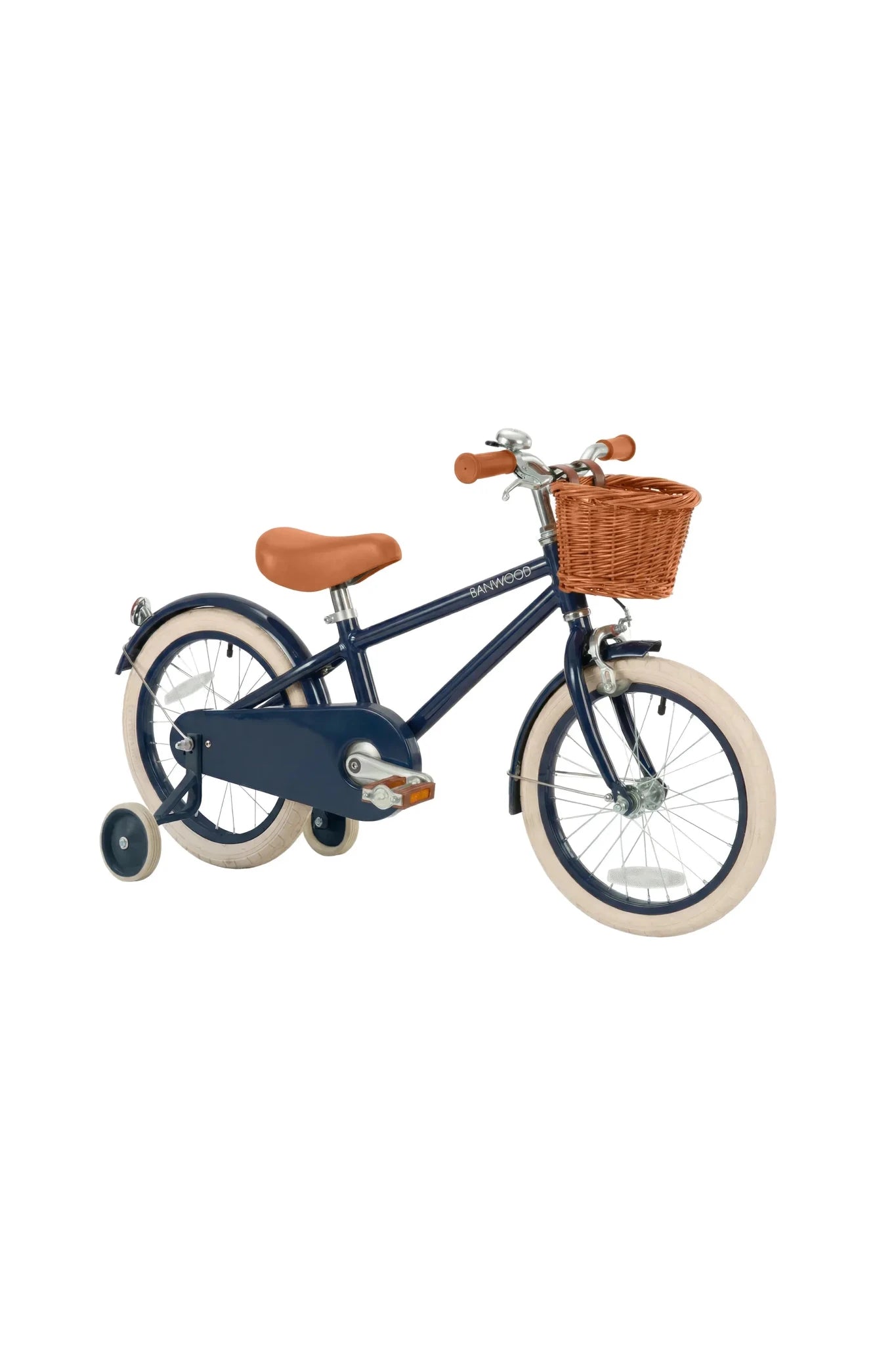 Banwood classic bike 16" vintage - navy blue van Banwood | Kids Conceptstore Le Fanfare