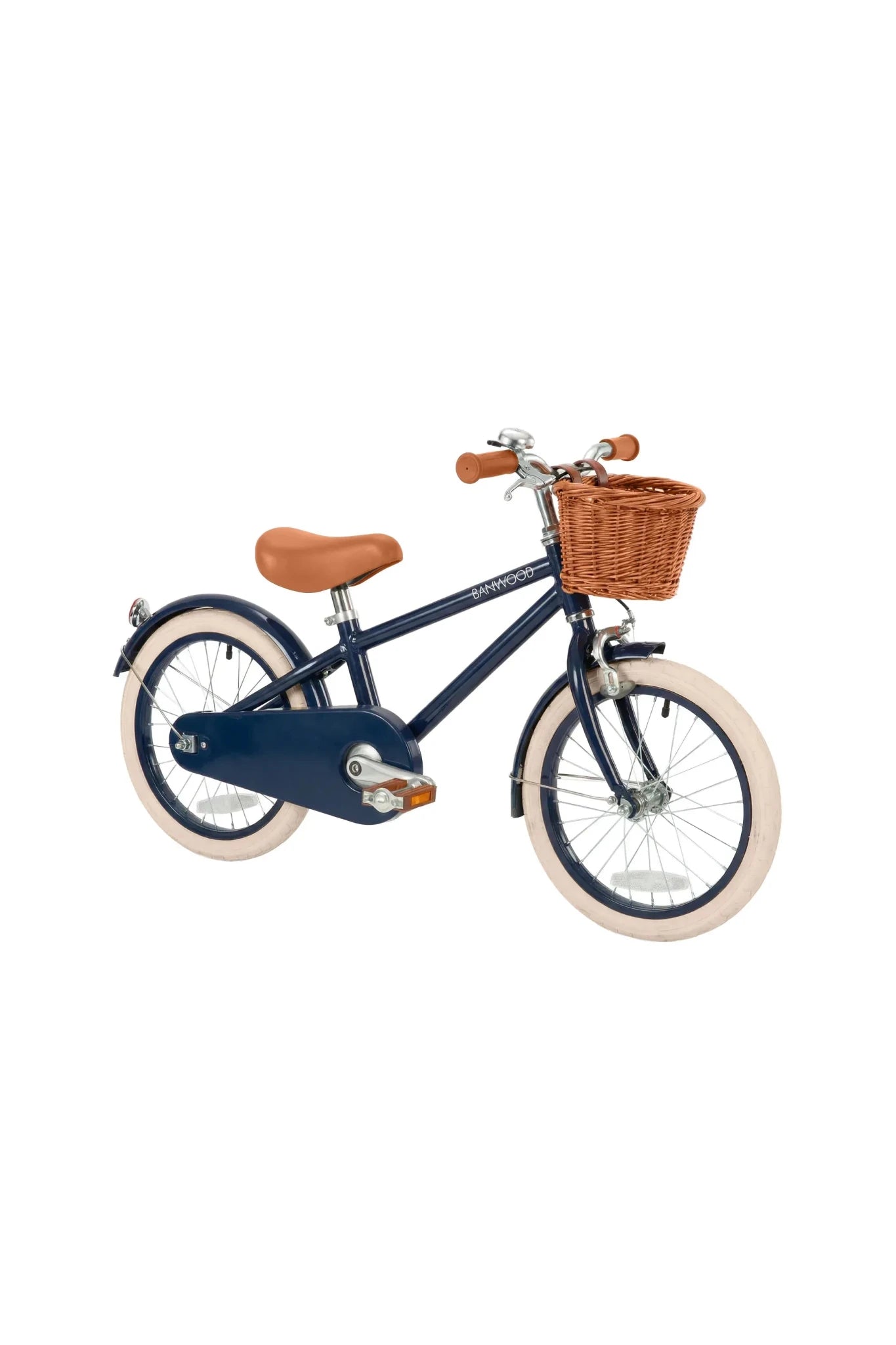 Banwood classic bike 16" vintage - navy blue van Banwood | Kids Conceptstore Le Fanfare