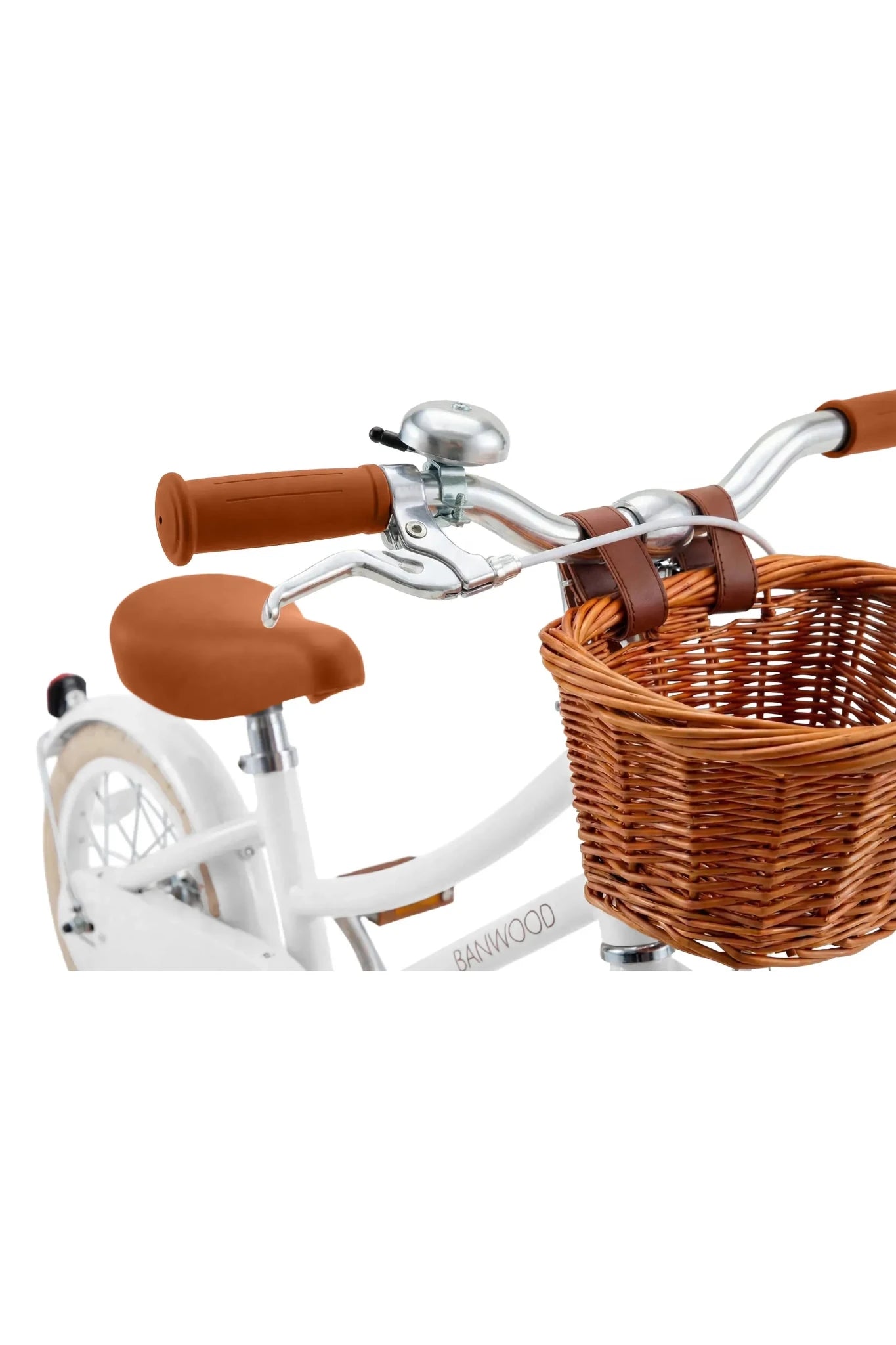 Banwood classic bike 16" vintage - white van Banwood | Kids Conceptstore Le Fanfare
