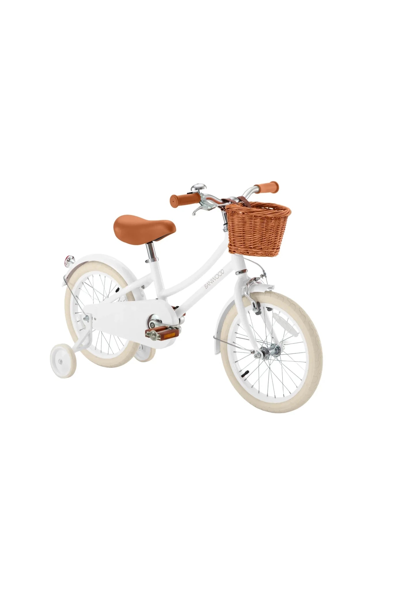 Banwood classic bike 16" vintage - white van Banwood | Kids Conceptstore Le Fanfare