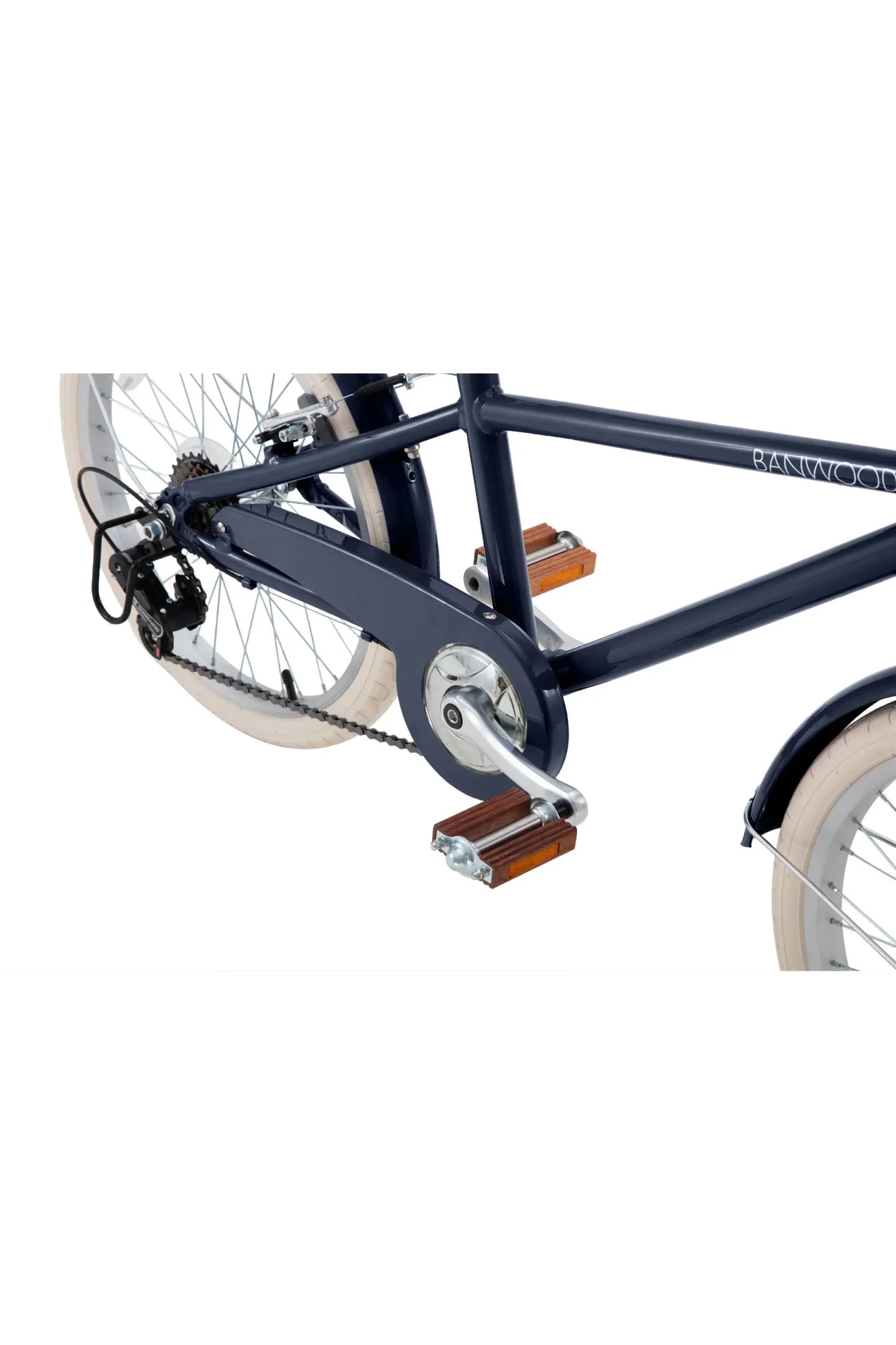 Banwood classic bike 20" vintage - navyblue van Banwood | Kids Conceptstore Le Fanfare