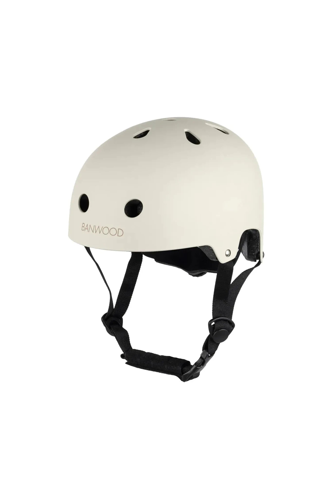 Banwood classic helmet - matte - cream van Banwood | Kids Conceptstore Le Fanfare