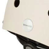 Banwood classic helmet - matte - cream van Banwood | Kids Conceptstore Le Fanfare