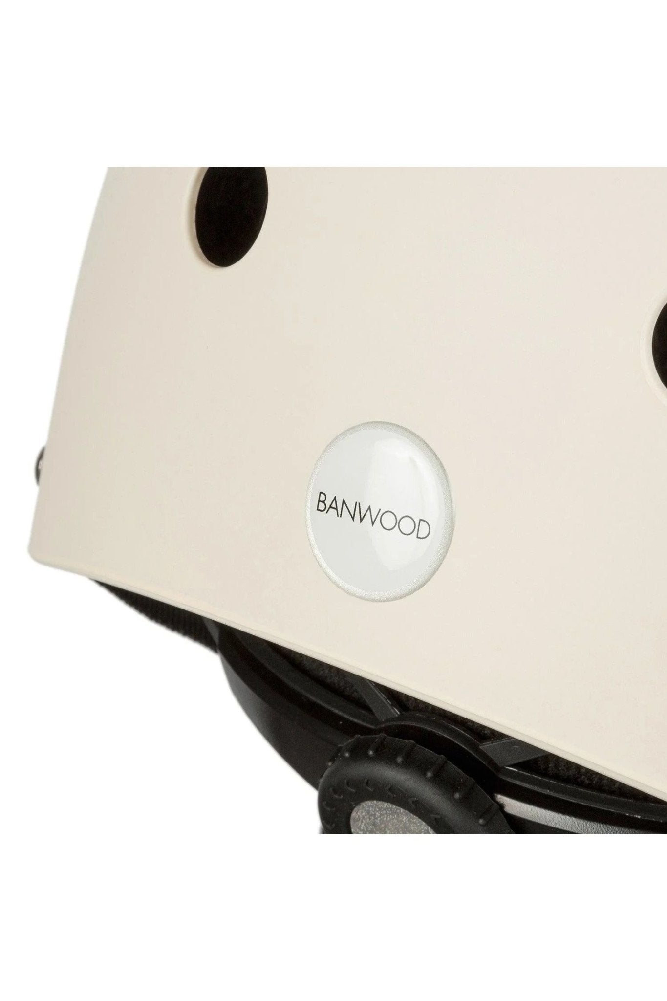 Banwood classic helmet - matte - cream van Banwood | Kids Conceptstore Le Fanfare