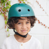 Banwood classic helmet - matte - dark green van Banwood | Kids Conceptstore Le Fanfare