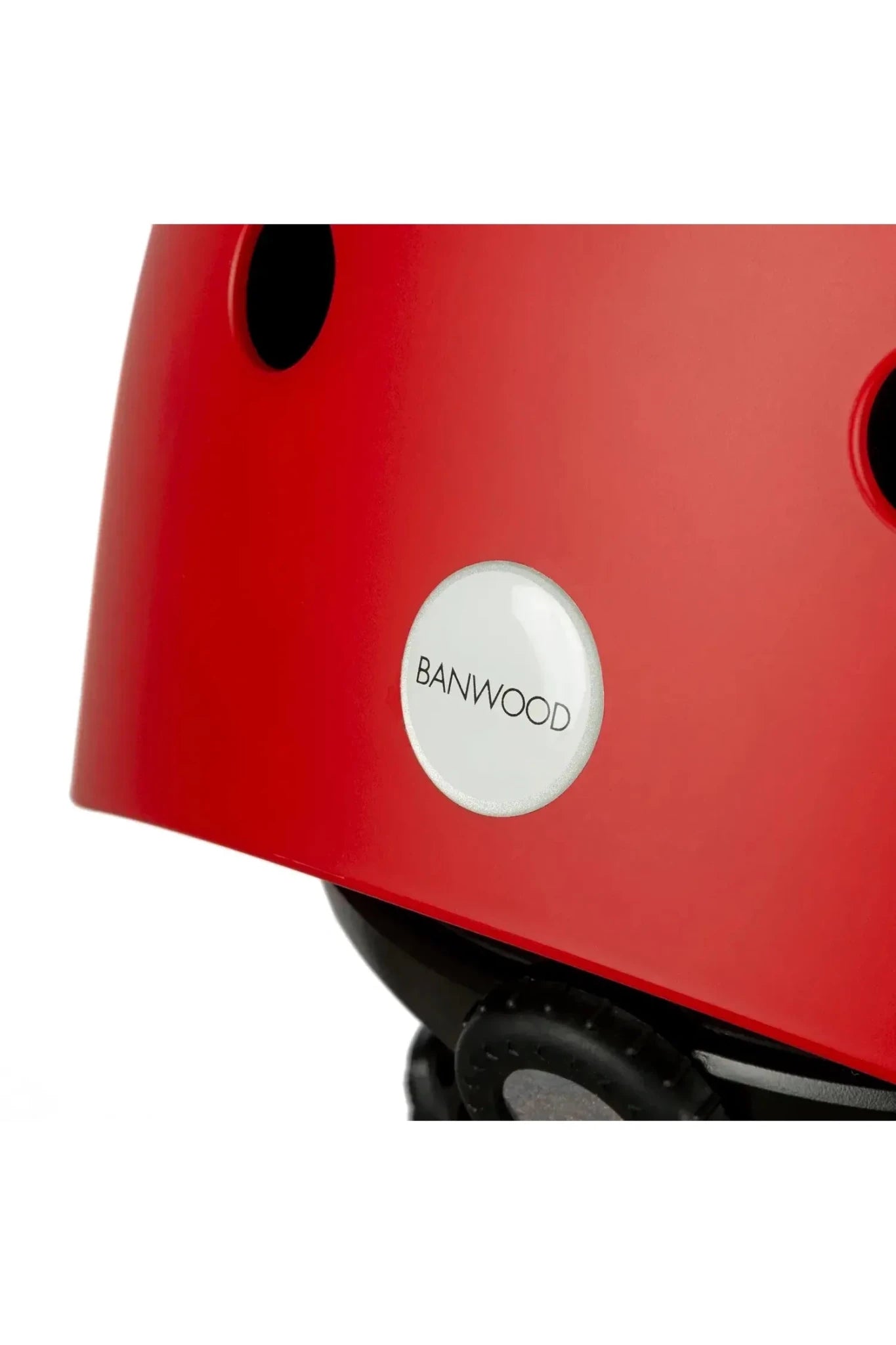 Banwood classic helmet - matte - red van Banwood | Kids Conceptstore Le Fanfare