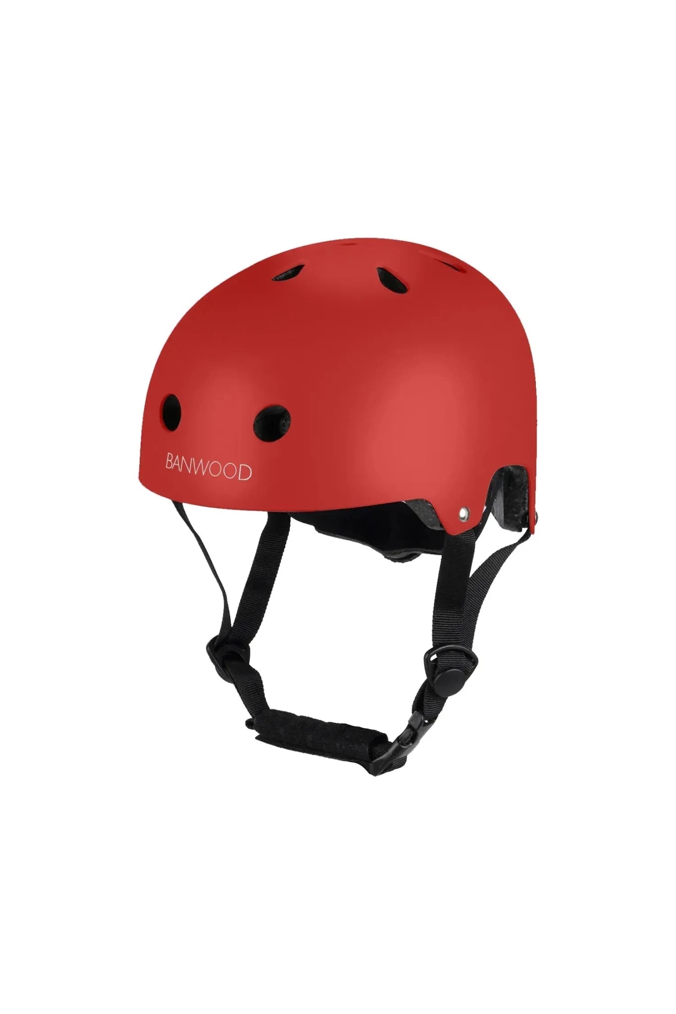 Banwood classic helmet - matte - red van Banwood | Kids Conceptstore Le Fanfare