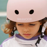 Banwood eco helmet - faded pink van Banwood | Kids Conceptstore Le Fanfare