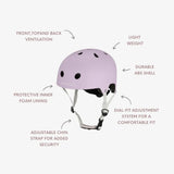 Banwood eco helmet - lavender van Banwood | Kids Conceptstore Le Fanfare