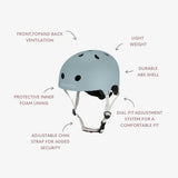 Banwood eco helmet - teal van Banwood | Kids Conceptstore Le Fanfare