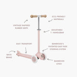 Banwood eco scooter - faded pink van Banwood | Kids Conceptstore Le Fanfare