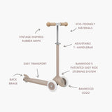 Banwood eco scooter - sand van Banwood | Kids Conceptstore Le Fanfare