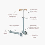 Banwood eco scooter - teal van Banwood | Kids Conceptstore Le Fanfare