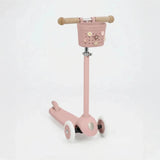 Banwood Pin&Ride basket - Dusty rose van Banwood | Kids Conceptstore Le Fanfare