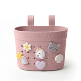 Banwood Pin&Ride basket - Dusty rose van Banwood | Kids Conceptstore Le Fanfare