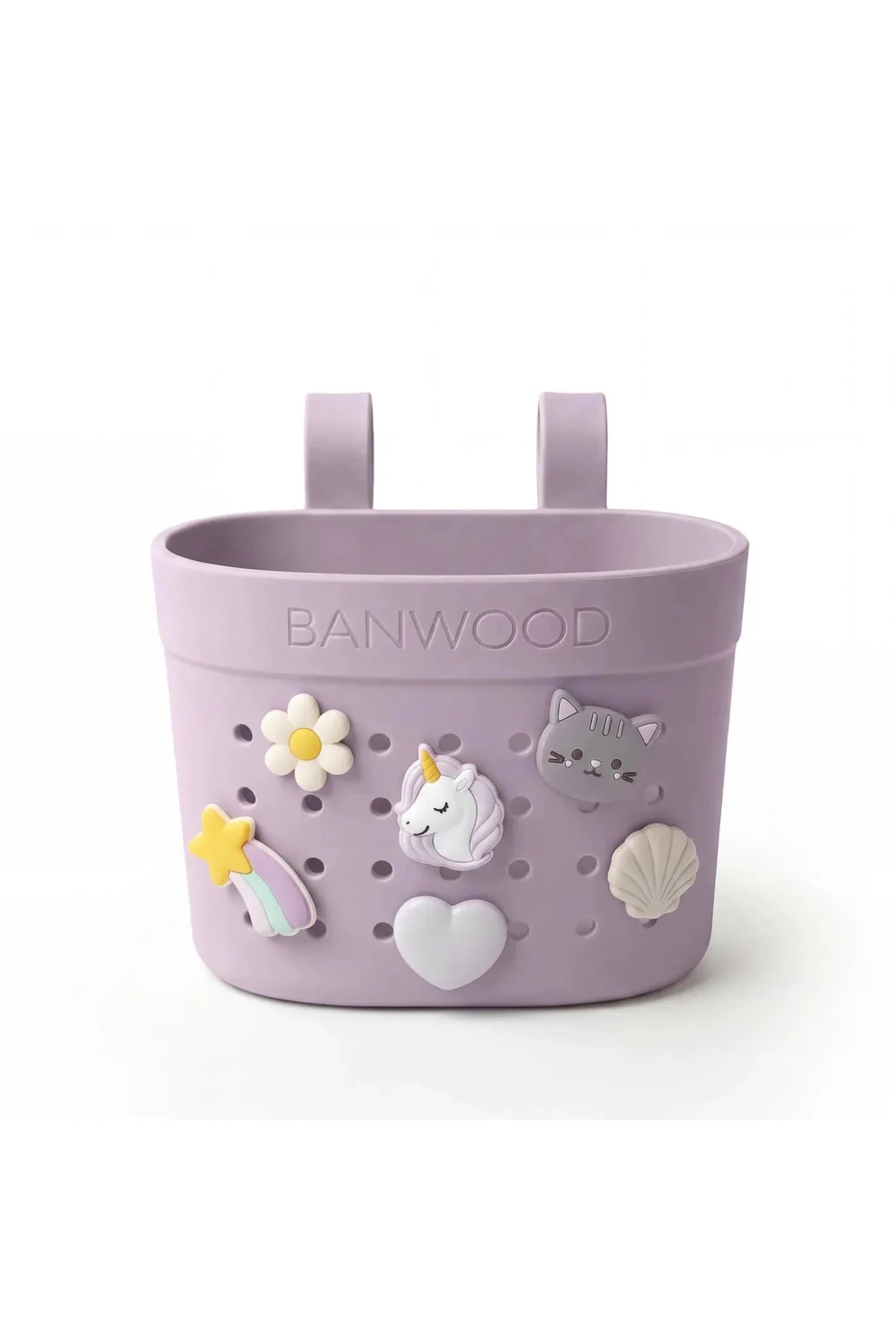 Banwood Pin&Ride basket - Lavender van Banwood | Kids Conceptstore Le Fanfare