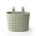 Banwood Pin&Ride basket - Olive van Banwood | Kids Conceptstore Le Fanfare