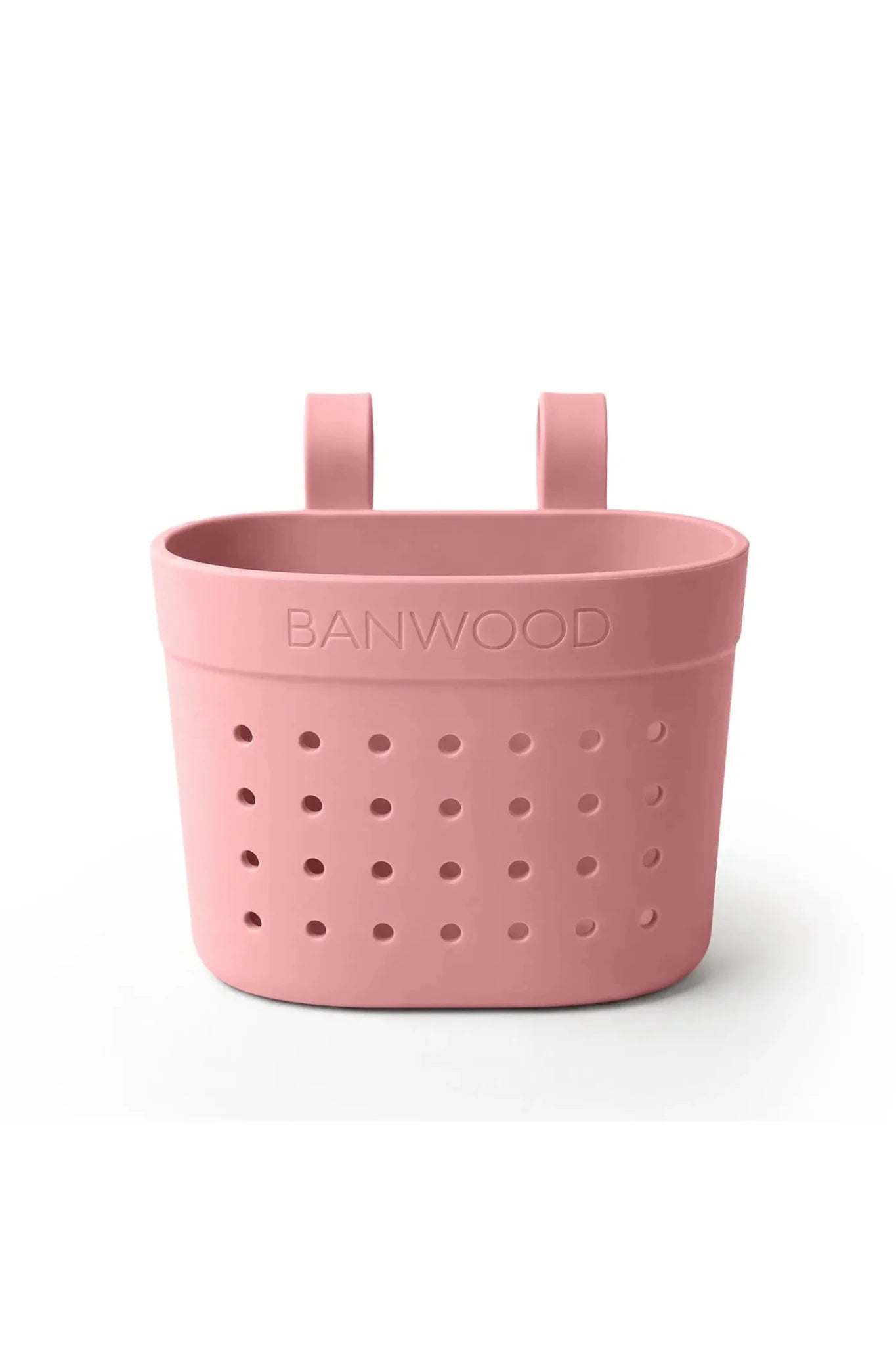 Banwood Pin&Ride basket - Raspberry van Banwood | Kids Conceptstore Le Fanfare