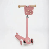 Banwood Pin&Ride basket - Raspberry van Banwood | Kids Conceptstore Le Fanfare