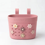 Banwood Pin&Ride basket - Raspberry van Banwood | Kids Conceptstore Le Fanfare