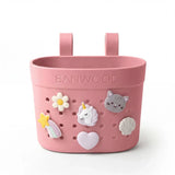 Banwood Pin&Ride basket - Raspberry van Banwood | Kids Conceptstore Le Fanfare