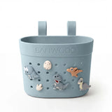 Banwood Pin&Ride basket - Teal van Banwood | Kids Conceptstore Le Fanfare