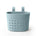 Banwood Pin&Ride basket - Teal van Banwood | Kids Conceptstore Le Fanfare
