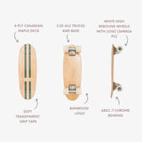 Banwood skateboard - green van Banwood | Kids Conceptstore Le Fanfare