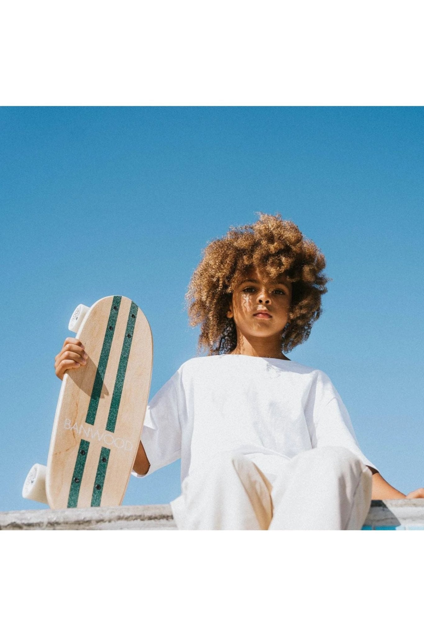 Banwood skateboard - green van Banwood | Kids Conceptstore Le Fanfare