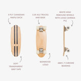 Banwood skateboard - navyblue van Banwood | Kids Conceptstore Le Fanfare
