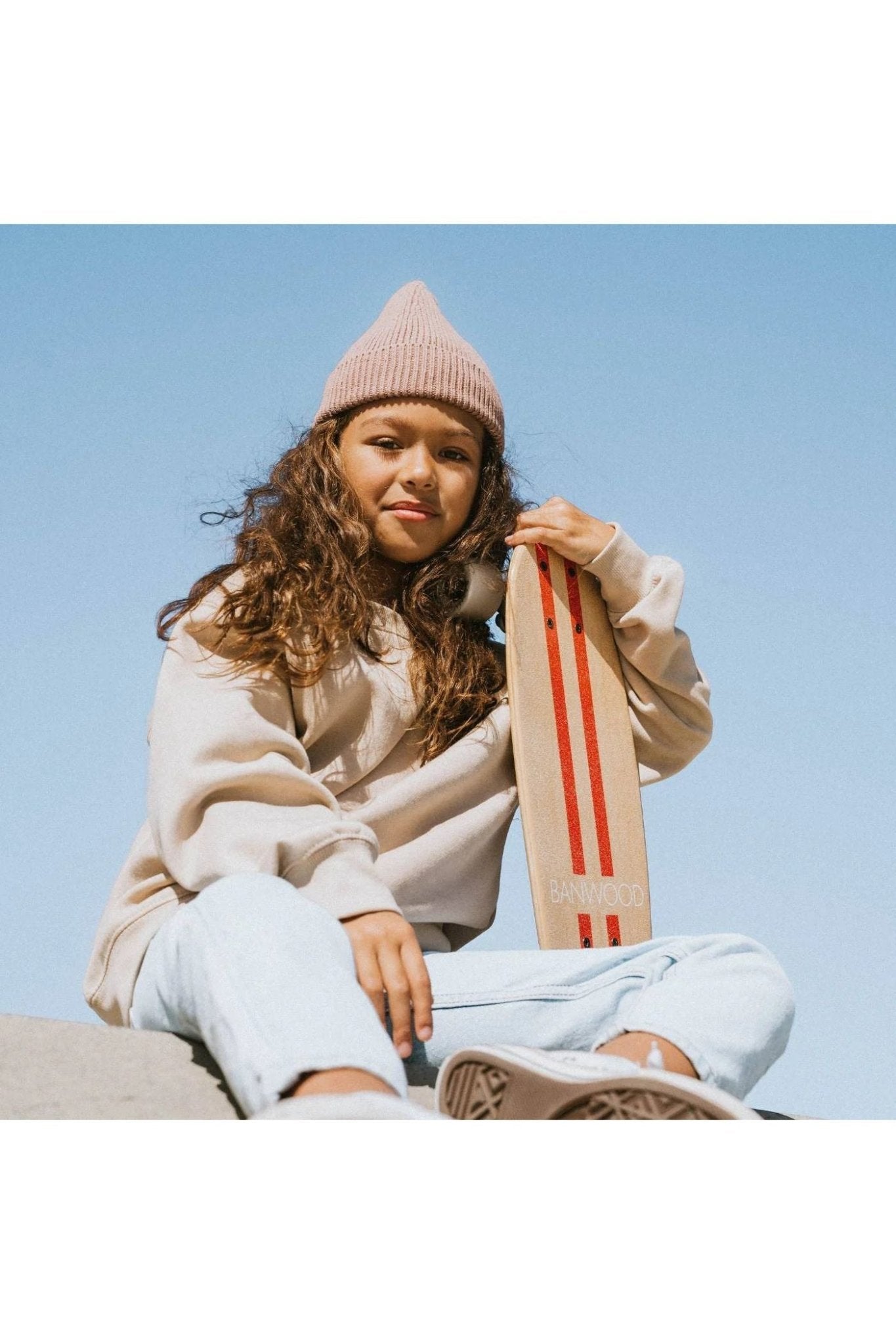 Banwood skateboard - red van Banwood | Kids Conceptstore Le Fanfare