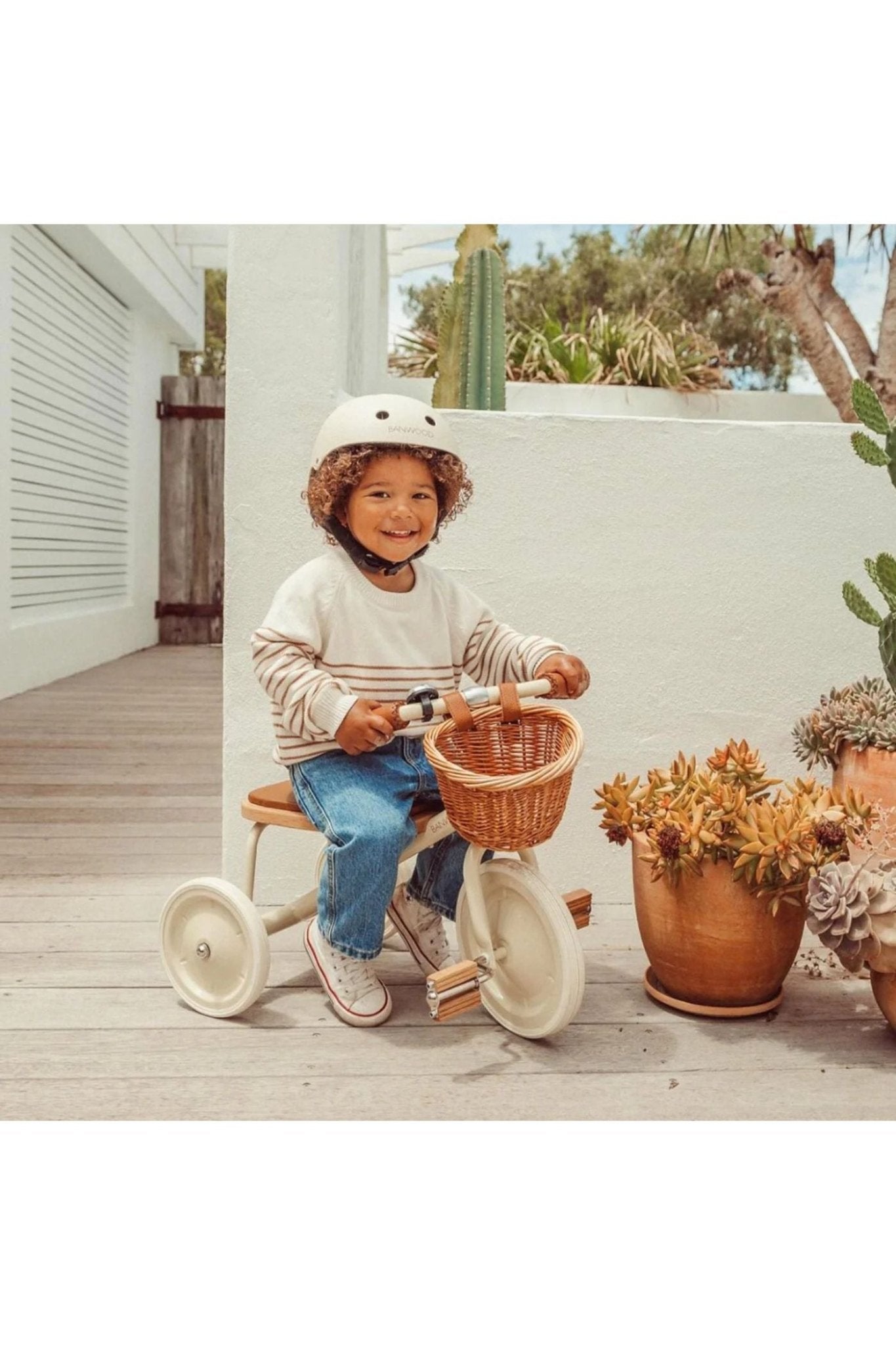Banwood trike vintage - cream van Banwood | Kids Conceptstore Le Fanfare