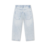 Barrel pant - Vintage mud blue van Repose AMS | Kids Conceptstore Le Fanfare