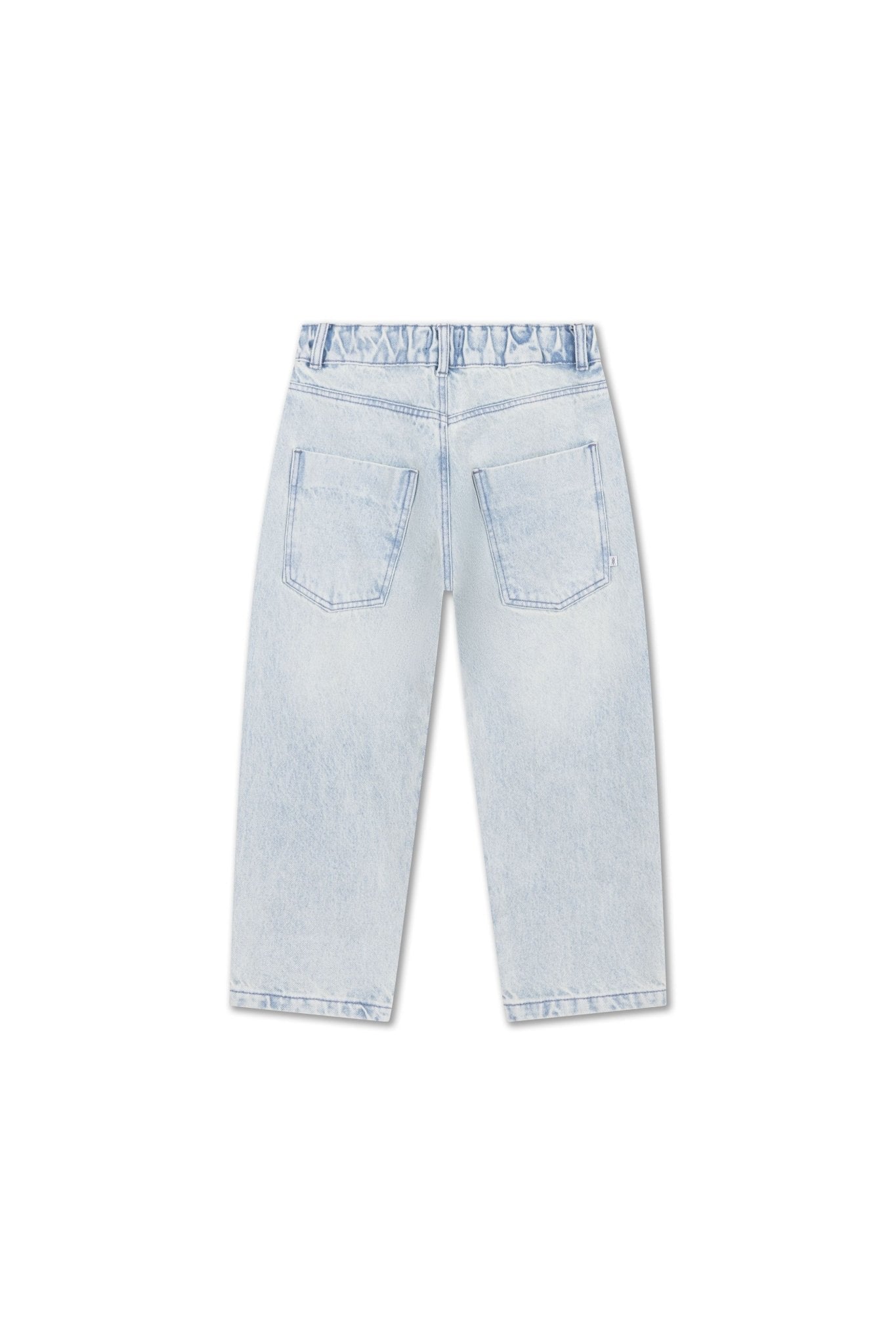 Barrel pant - Vintage mud blue van Repose AMS | Kids Conceptstore Le Fanfare
