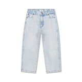 Barrel pant - Vintage mud blue van Repose AMS | Kids Conceptstore Le Fanfare
