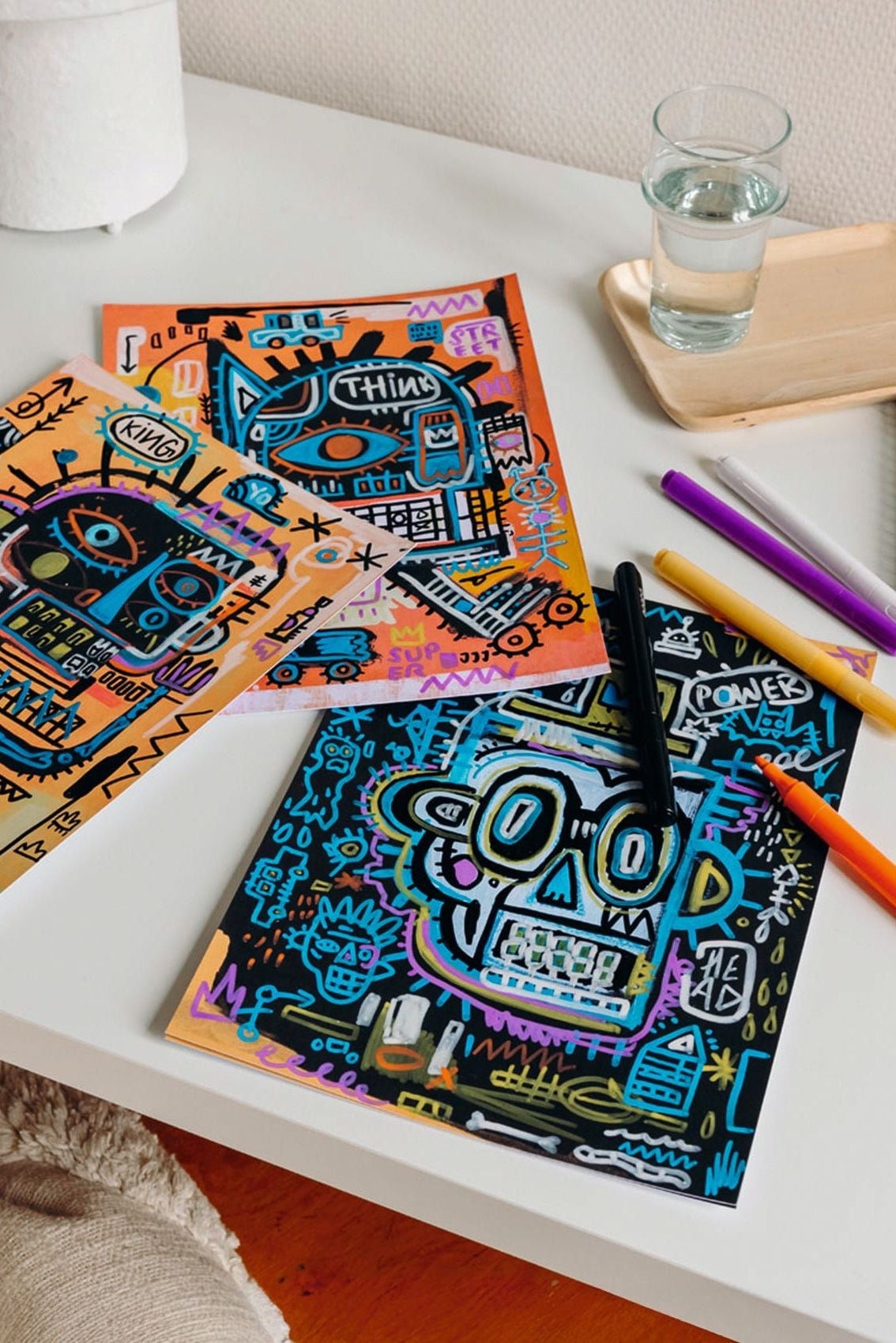 BASQUIAT - Brooklyn - Art set van Djeco | Kids Conceptstore Le Fanfare