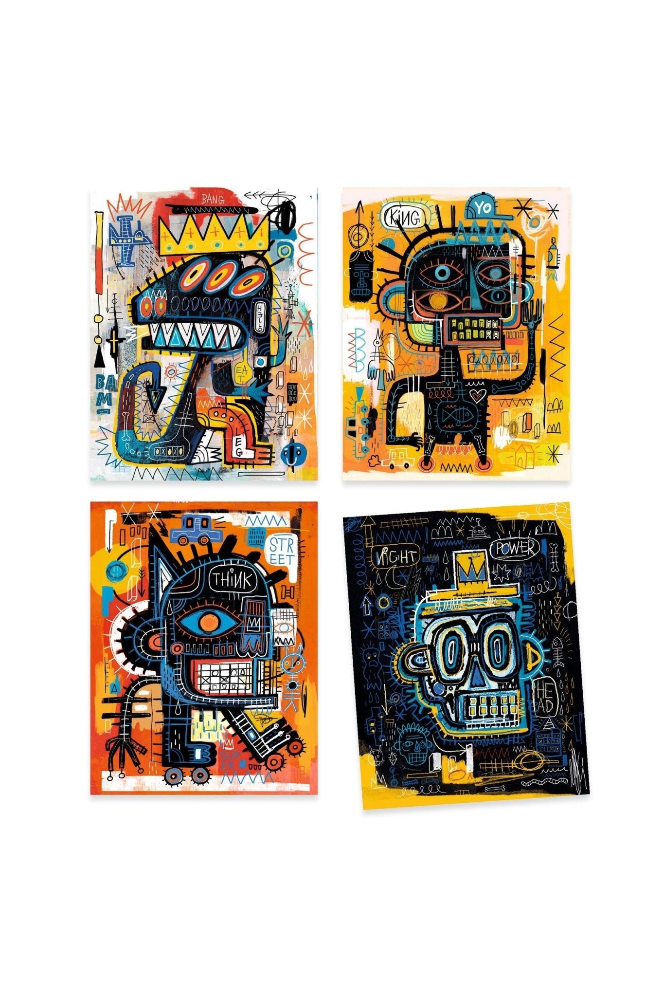 BASQUIAT - Brooklyn - Art set van Djeco | Kids Conceptstore Le Fanfare