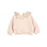 BB cottage sweatshirt - Cream pink van Búho | Kids Conceptstore Le Fanfare