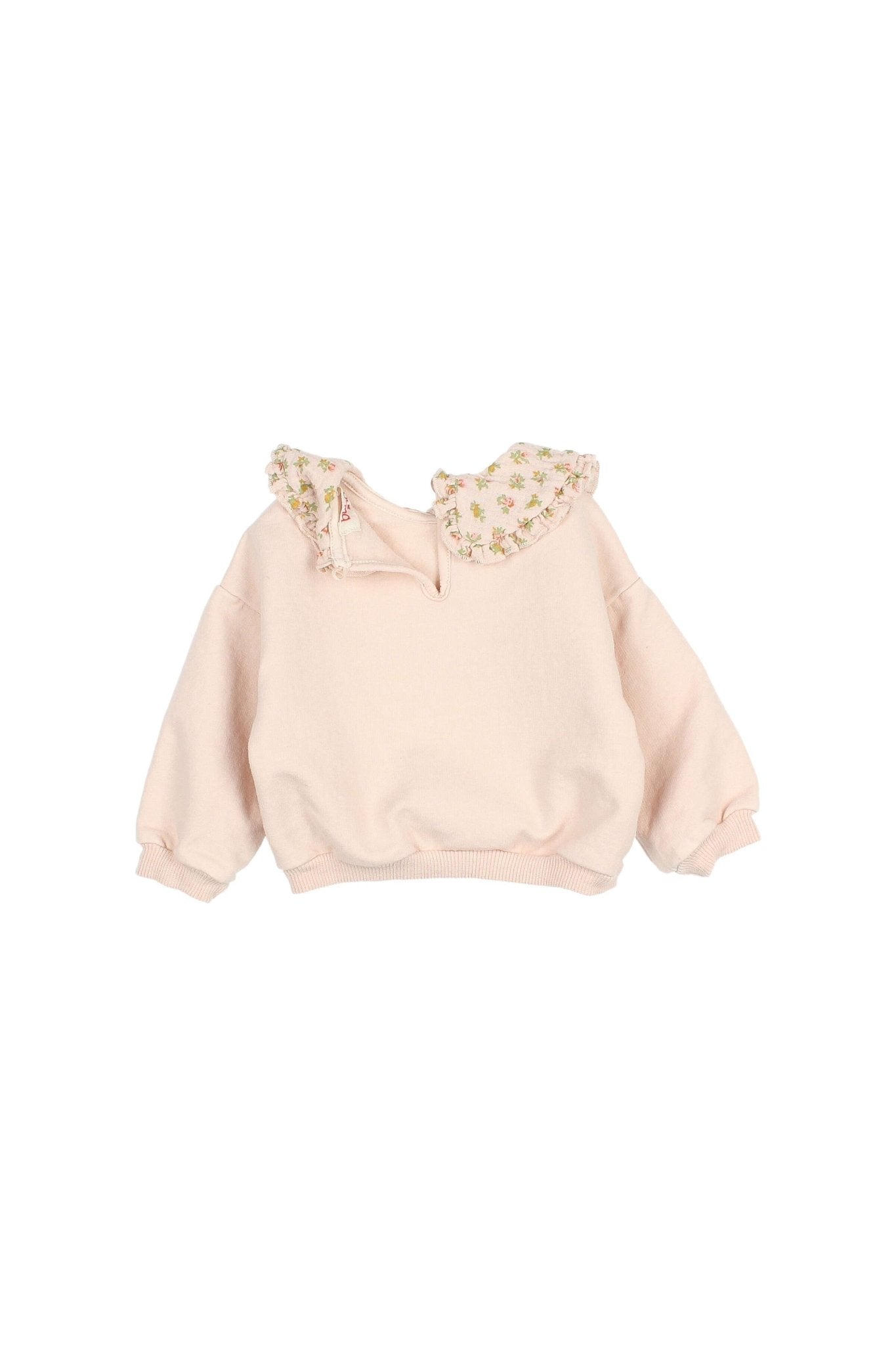 BB cottage sweatshirt - Cream pink van Búho | Kids Conceptstore Le Fanfare