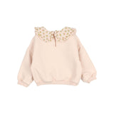 BB cottage sweatshirt - Cream pink van Búho | Kids Conceptstore Le Fanfare