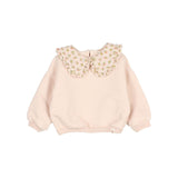 BB cottage sweatshirt - Cream pink van Búho | Kids Conceptstore Le Fanfare