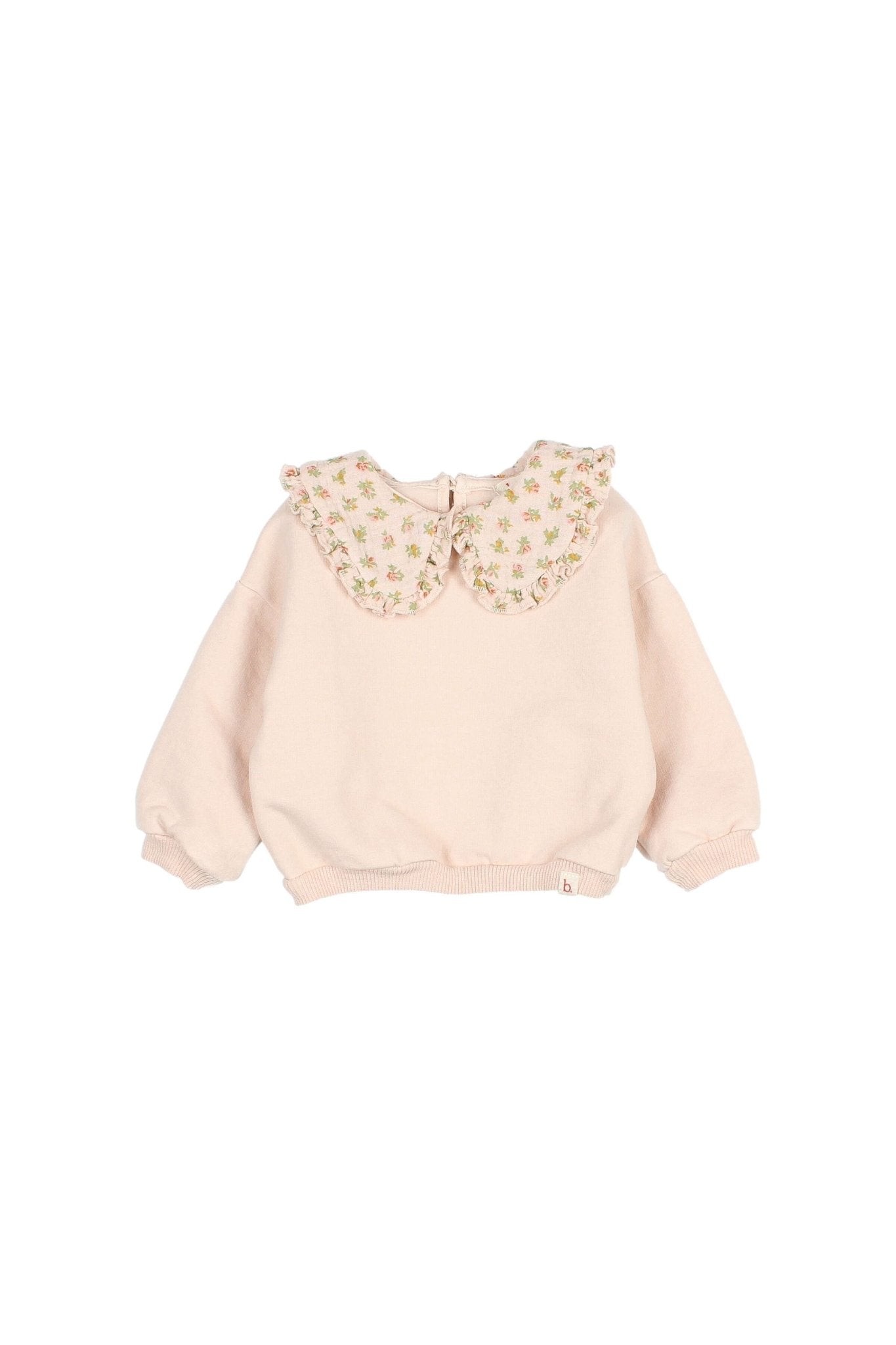BB cottage sweatshirt - Cream pink van Búho | Kids Conceptstore Le Fanfare