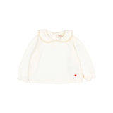 BB girly t-shirt - Off white van Búho | Kids Conceptstore Le Fanfare