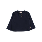 BB soft rib t-shirt - Navy van Búho | Kids Conceptstore Le Fanfare