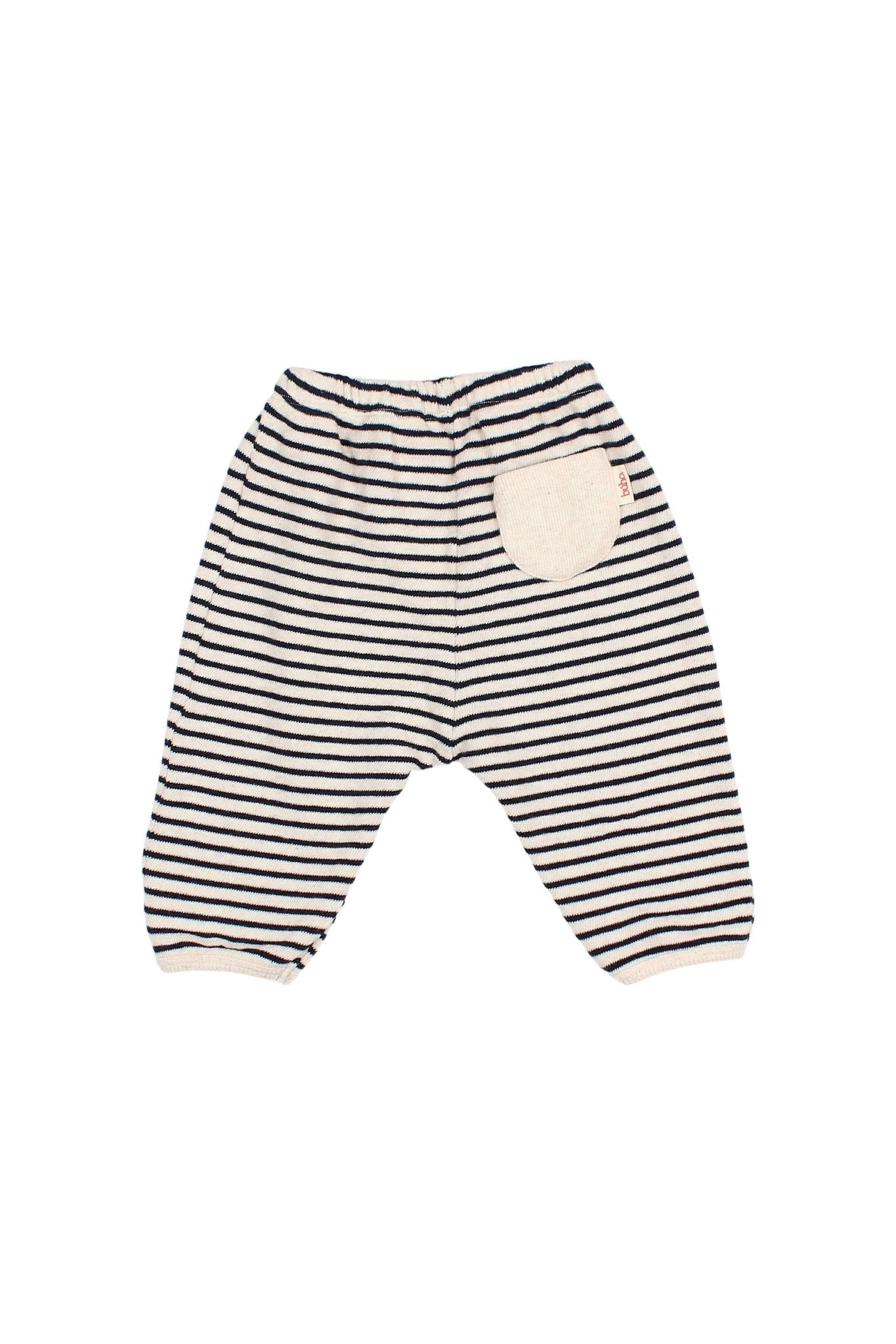 BB soft stripes pants - Navy van Búho | Kids Conceptstore Le Fanfare