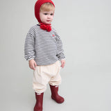 BB soft stripes sweatshirt - Navy van Búho | Kids Conceptstore Le Fanfare